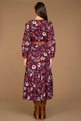 Maeve Dress in Anemone Raspberry