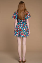 Tinsley Dress in Abstract Floral