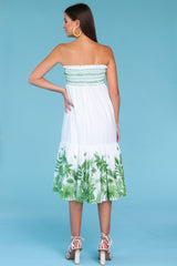 Izzy Skirt Dress in Jungle Agave