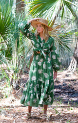 Izzy Skirt Dress in Treasure Island Agave
